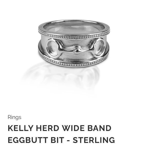 Kelly Herd bit ring size 5. - Picture 3 of 3
